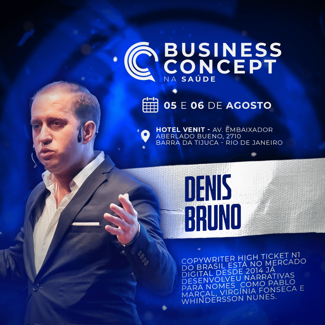 Business Concept — Denis Bruno Speaker Card
