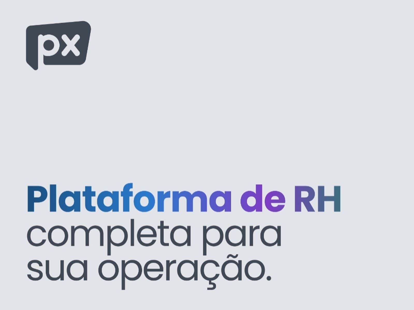 PX — Plataforma de RH