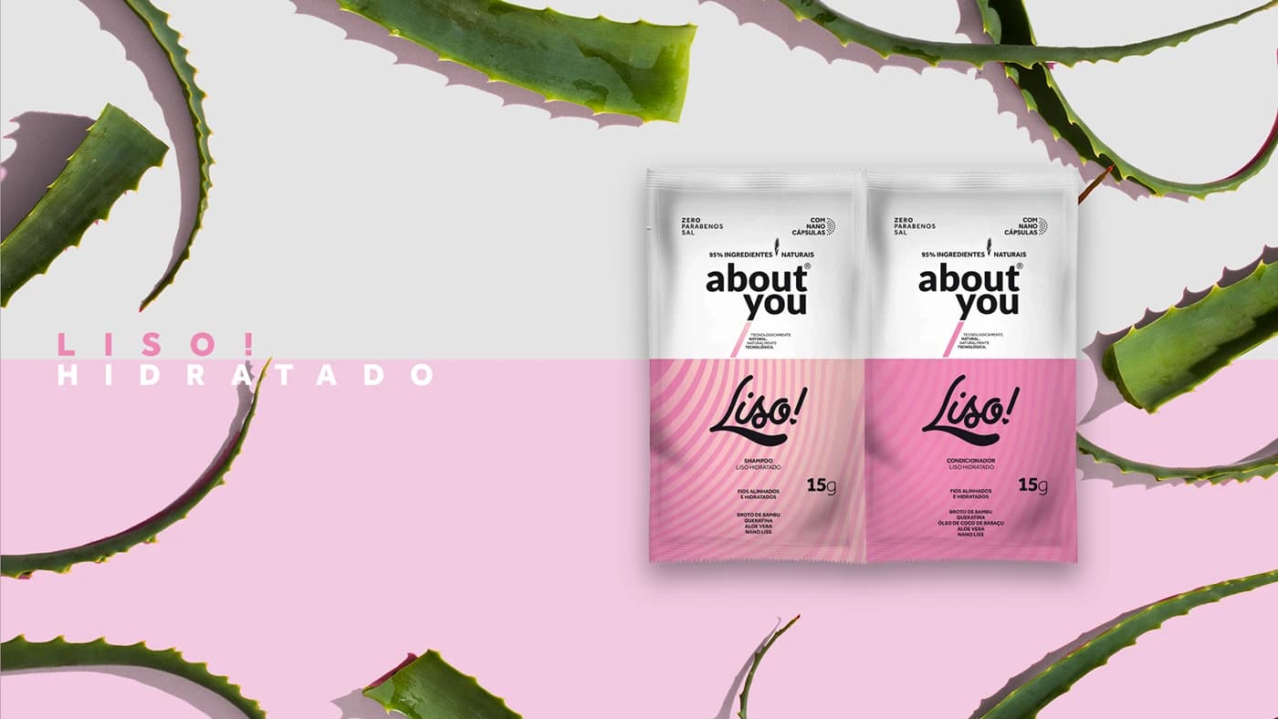 About You Lab — Liso! Sachet Mockup