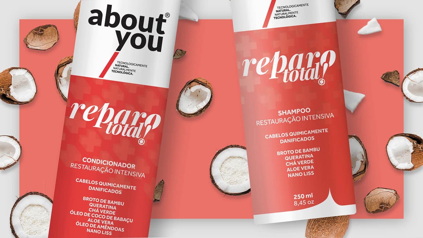 About You Lab — Reparo Total! Packaging