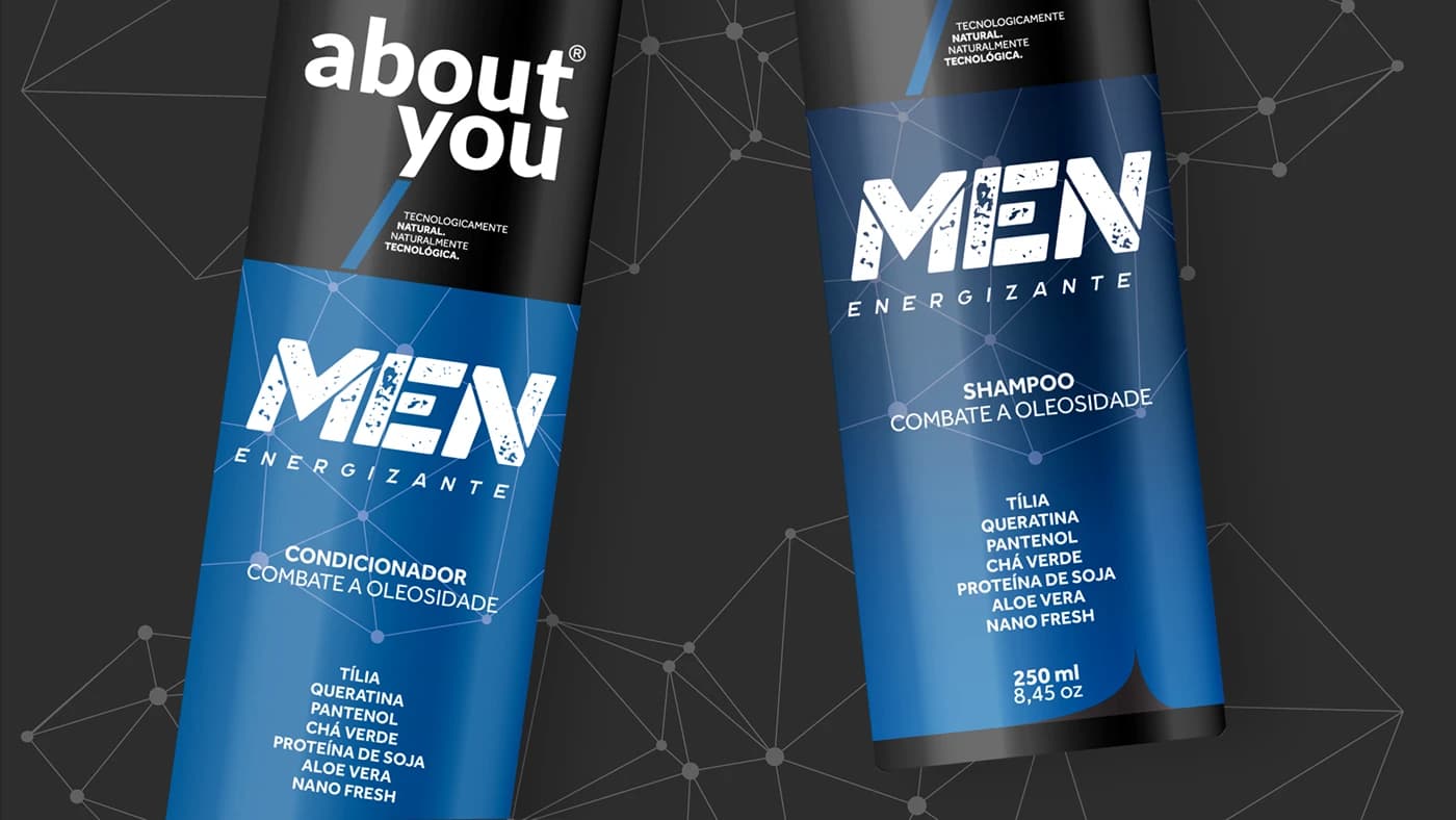 About You Lab — MEN Energizante Packaging