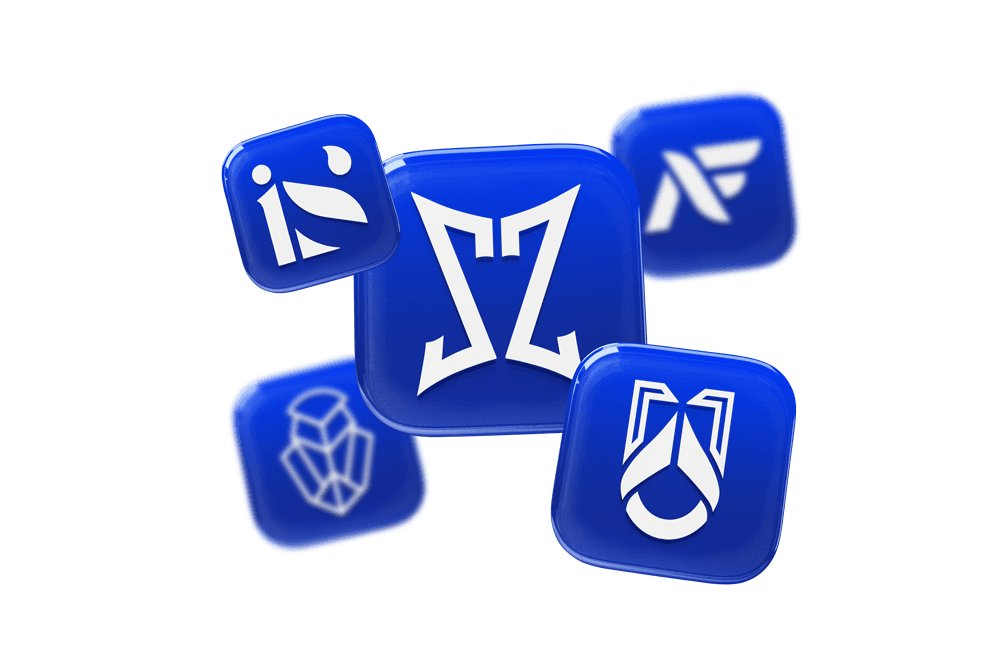 Bleue Studio — 3D Brand Icons