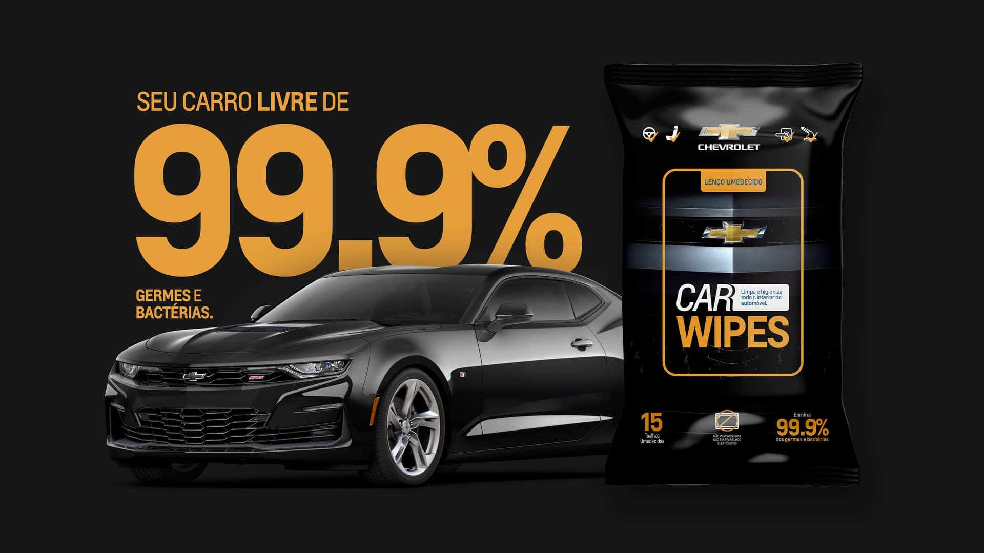 Chevrolet Car Wipes — Car Wipes Detail